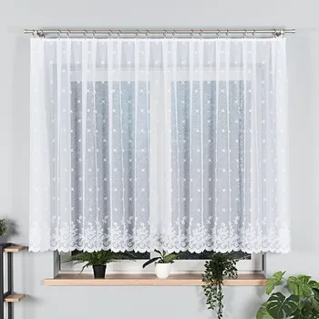 Záclona Záclona Karolína bez obšití 30 bílá