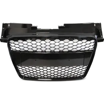 Nárazník Přední maska Audi TT, 2006-2014, Black, Glossy (GRAU82)