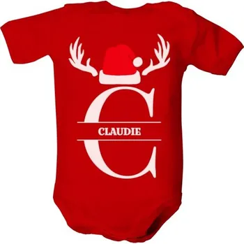 Chlapecké tričko T-shock Dětské body s potiskem Vánoční tričko - C dětské