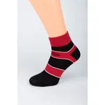 Gapo Dámské kotníkové ponožky ČERNÝ PRUH 1. Velikost: 7-8 (EU 41-42), 2. Barva: Tyrkysová