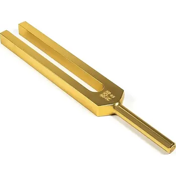 Příslušenství k hudebnímu nástroji Terapeutická ladička 528 Hz DNA oprava zlatá