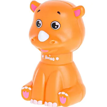 Figurka Jezdící nosorožec Barva: Oranžový