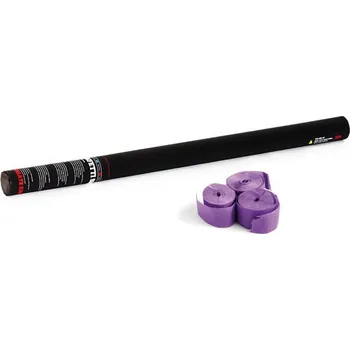 Konfeta Tcm Fx Ruční dělo na konfety-serpentýny 80cm, fialové konfety