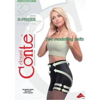 Dámské punčochy Dámské punčochové kalhoty Litex 9A504 tělová XL