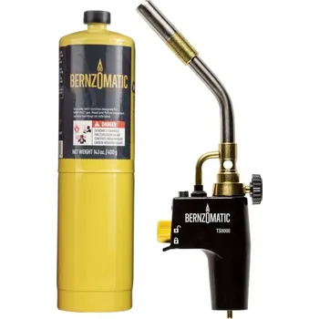 Příslušenství ke svářečce Bernzomatic - Hořák Jumbo TS8000 + Kartuše Bernzomatic MAP/PRO