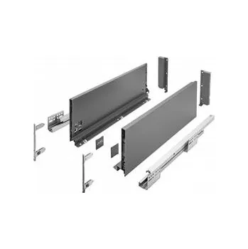 GTV Zásuvka AXISPRO 500 mm antracit – vysoká H167