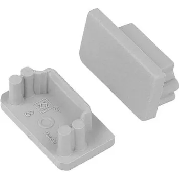 LED lišta Koncovka WIRELI UNI14 šedá, pár