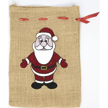 Dárková taška Jutový sáček MIKULÁŠ malý