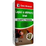 Lepicí a stěrkový tmel Quartz Fasáda 25 kg Den Braven