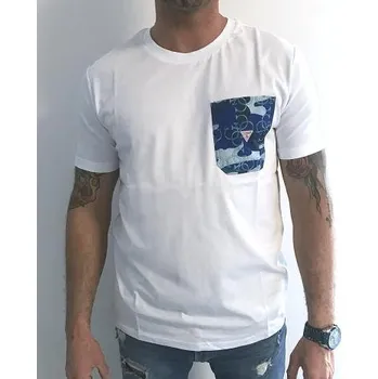 Pánské tričko Guess F02I02 bílá S