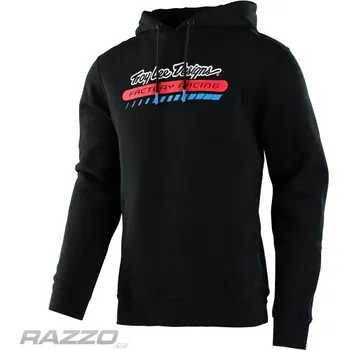 Pánská mikina Pánská mikina TroyLeeDesigns Factory Racing Pullover Hoodie Black S