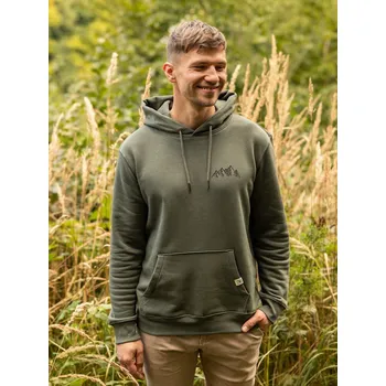 Pánská mikina Pánská mikina Pohoří - khaki Khaki zelená L