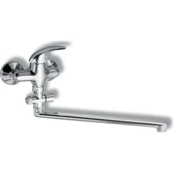 Vodovodní baterie Novaservis Paneláková baterie bez příslušenství 150 mm Metalia 55 chrom 55072/1,0