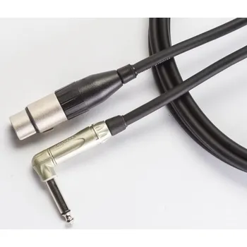 Mikrofonní kabel WIDARA XLR-F - TS Jack lomený - 3 m