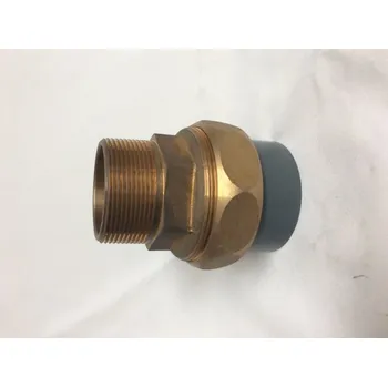 Pooltechnika Šroubení přech. PVC/mosaz lep./vnější záv. d 63-2