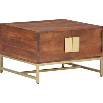 Nábytek vidaXL Konferenční stolek medově hnědý 67 x 67 x 45 cm masivní akácie [320376]