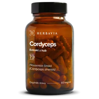 Kloubní výživa Herbavia Cordyceps, 60 kapslí