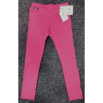 Eva Machek Dětské funkční LEGÍNY LOTTO - růžové KONFEKČNÍ VELIKOST: 146