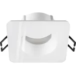 BIG WHITE (SLV) NEW TRIA 68 kroužek pro vestavbu do stropu, D: 8,3 Š: 8,3 H: 3,55 cm, IP 65, vč. skla, bílá 1007339