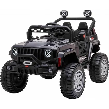 Dětské elektrovozidlo Mamido Elektrické autíčko jeep Off-road Speed 4x4 černé