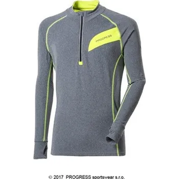 Pánský svetr PROGRESS pánský sportovní pulovr se zipem FALCON
