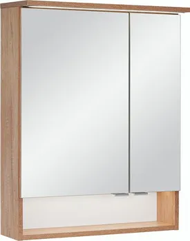 Koupelnový nábytek Zrcadlová skříňka s LED osvětlením Doris 60 ZS