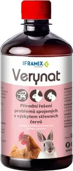 Iframix Verynat doplňkové krmivo proti červům u drůbeže a králíků 500 ml