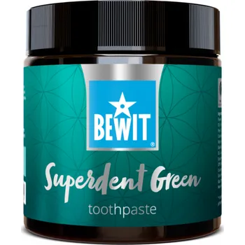 zubní pasta BEWIT Superdent Green - 100 ml - Pečující zubní pasta se Spirulinou 100 ml