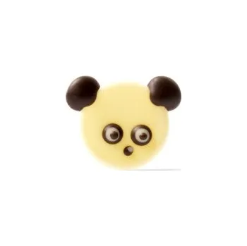 Pastry, s.r.o. – PASTRY ČOKOLÁDOVÉ DEKORACE – PANDA 12ks