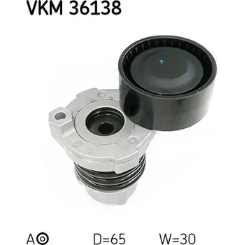 Napínák, žebrovaný klínový řemen SKF VKM 36138