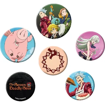 Odznaky Seven Deadly Sins - Mix