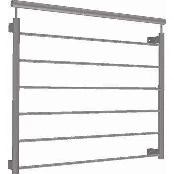 Zábradlí MODEL 03- vodorovná výplň- Zábradlí pro francouzská okna Nerez kartáčovaný satén