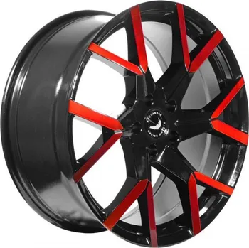 Alu kolo BARRACUDA Alu Kola Barracuda Tzunamee Evo 9x20 5x114.3 ET40 Black Gloss Flashred 73.1