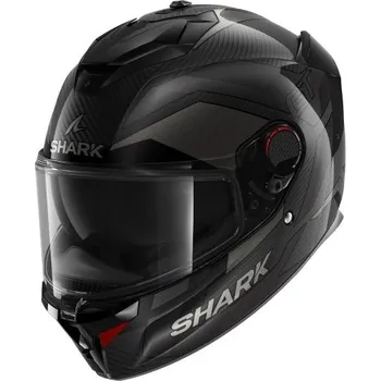 Helma na motorku Integrální motocyklová přilba Shark SPARTAN GT PRO RITMO CARBON černá Velikost: XL