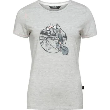 Dámské tričko Triko Chillaz Saile Homo Mons Velo KR dámské Barva: grey melange, Velikost: 40, pořadí: 04