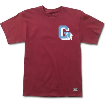 Pánské tričko GRIZZLY triko - Midfield Ss Tee Bur (BUR)