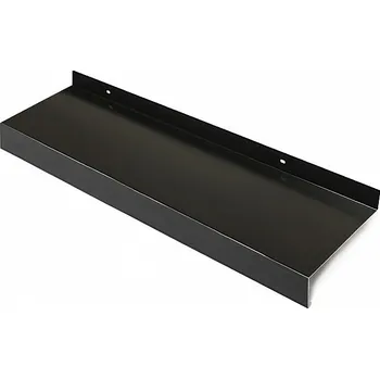 Parapet Pozinkované parapety Černá RAL 9005_polomat šířka 90mm