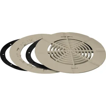 Pooltechnika Mřížka + přírubová sada dnové výpusti Procopi písková