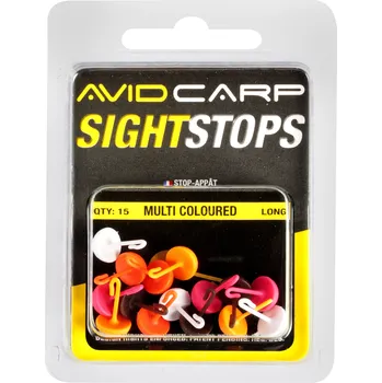 Zarážky Avid Carp Sight Stops Mega Multi Coloured Long