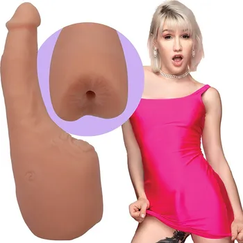 Doc Johnson Signature Cocks Lena Moon Dildo with Penetrable Ass Transgirls