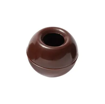 Jedlá dekorace na dort Pastry, s.r.o. PASTRY ČOKOLÁDOVÉ KOULE NA PLNĚNÍ - HOŘKÉ 36ks