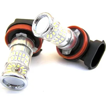 Osvětlení interiéru vozidel Stualarm LED žárovky H8 pro denní svícení Škoda Superb II (2008 - 2015) s CANBUS eliminátory