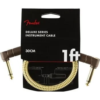 Fender Deluxe Series 099-0820-097 30 cm Lomený - Lomený Patch kabel