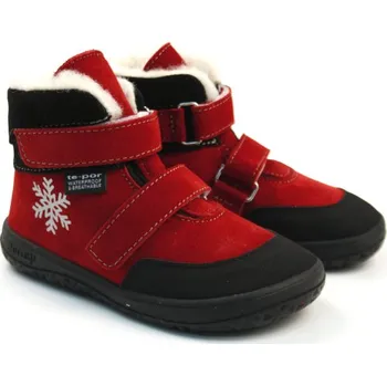 Dívčí sněhule Jonap Barefoot Jerry Červená vločka vlna EUR 27
