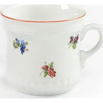 Hrnek 370ml PERL.VELKÝ-RAK.HÁZENKA, čes.porcelán