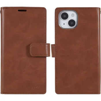 Pouzdro na mobilní telefon Mercury Ochranné pouzdro na iPhone 15 - Mercury, Mansoor Diary Brown