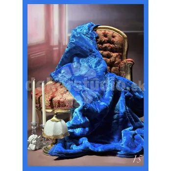 Dětská deka Luxusní akrylová deka - vzor 15 (1) Tištěný vzor květiny