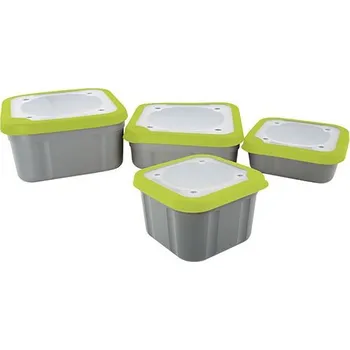 Pouzdro na rybářské vybavení Krabička na Návnadu Matrix Bait Boxes Solid Top Velikost 1ltr Compact
