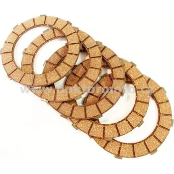 Spojková lamela Lamela spojky - ferodo ( Jawa,ČZ - 125,175 ), sada 5ks