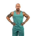 Nebbia Fitness tílko STRENGTH 714 zelené - XL